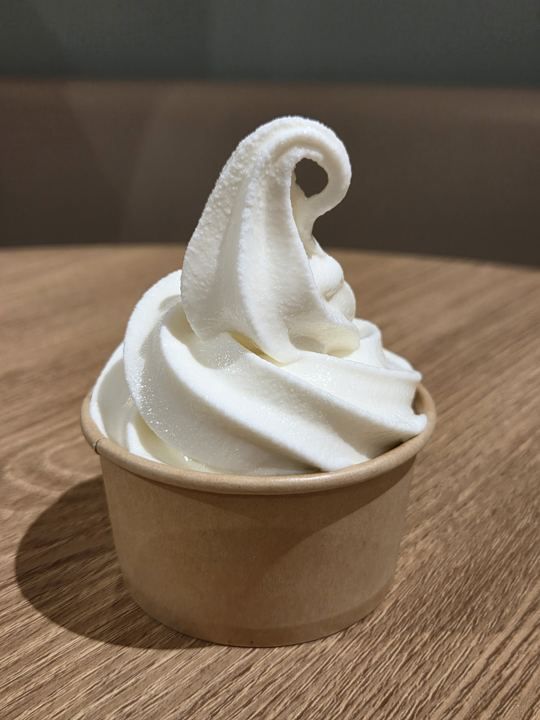 無添加ソフトクリーム